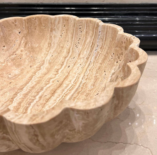 Large marble bowl