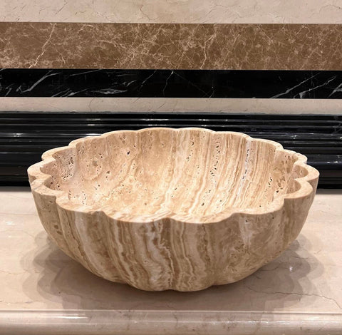 Large marble bowl