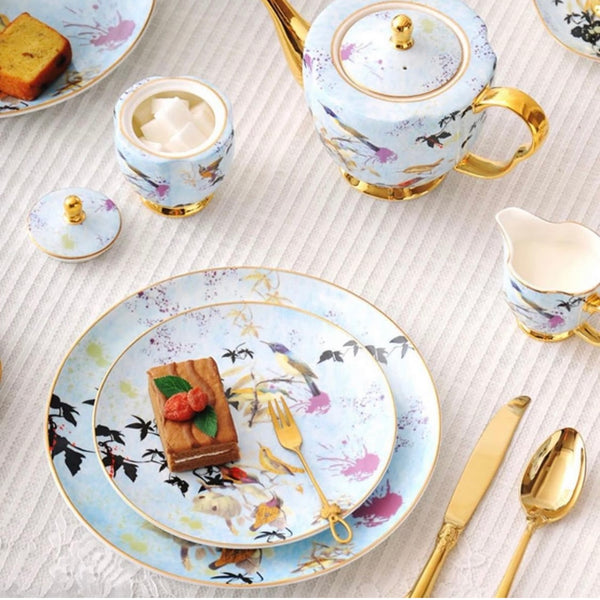 Blue birds tea / coffee set