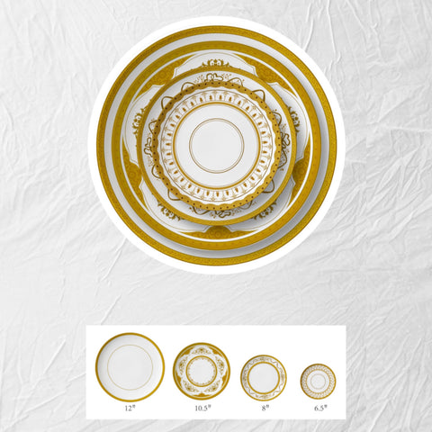 4 plates set