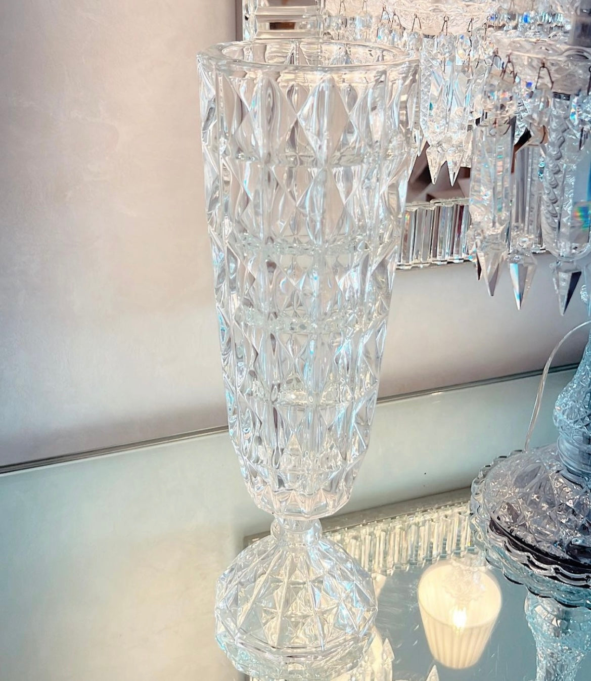 Crystal vase